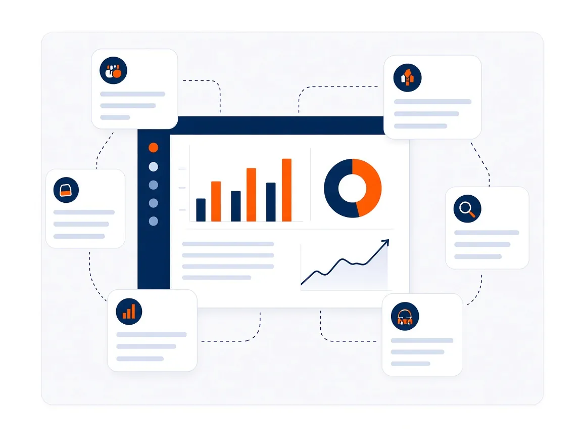 Dashboards & Reports module interface in ResERP